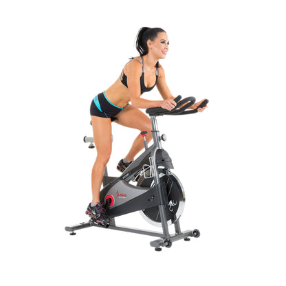 Clipless Pedal Exercise Bike Premium Chain Drive Indoor Cycling