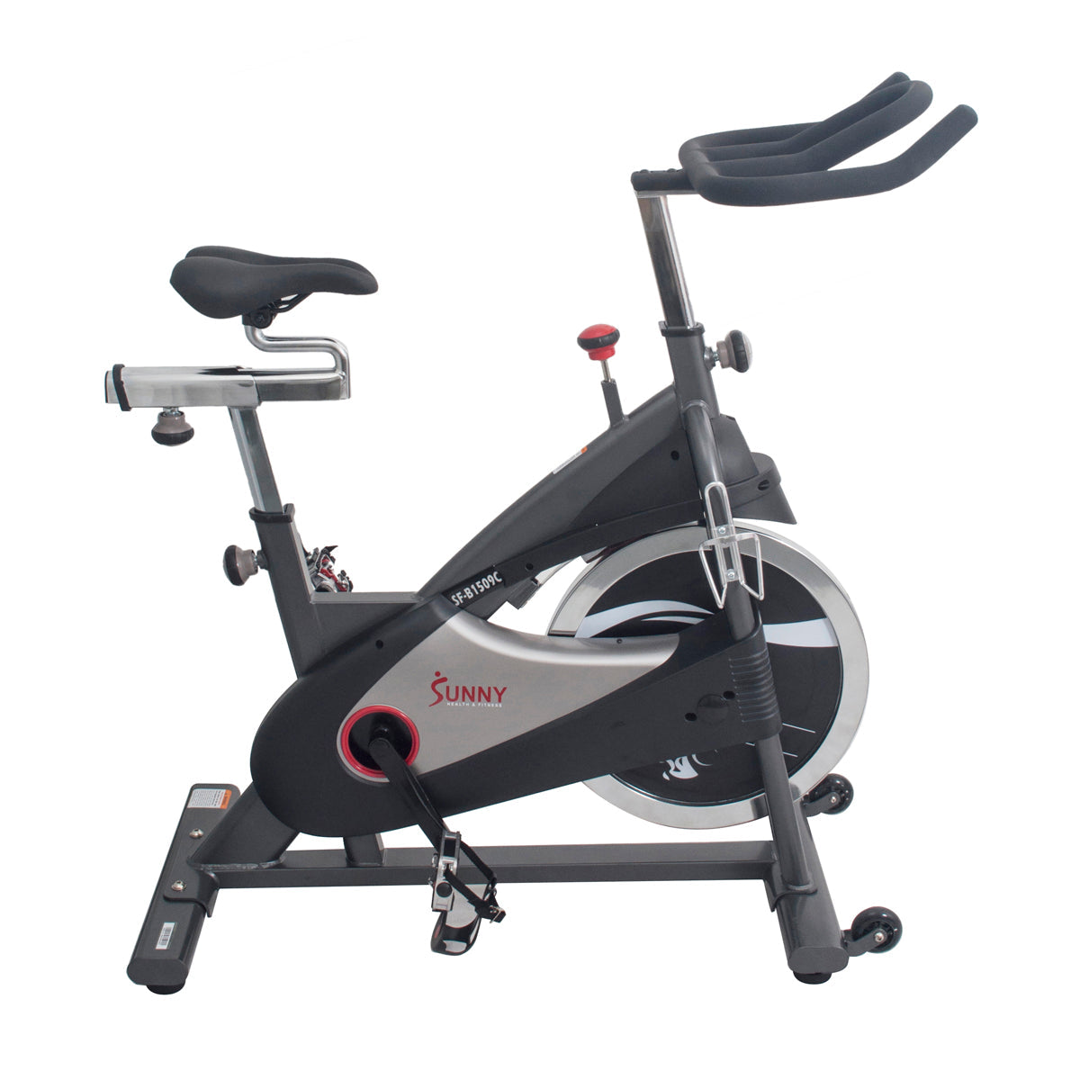 Clipless Pedal Exercise Bike Premium Chain Drive Indoor Cycling